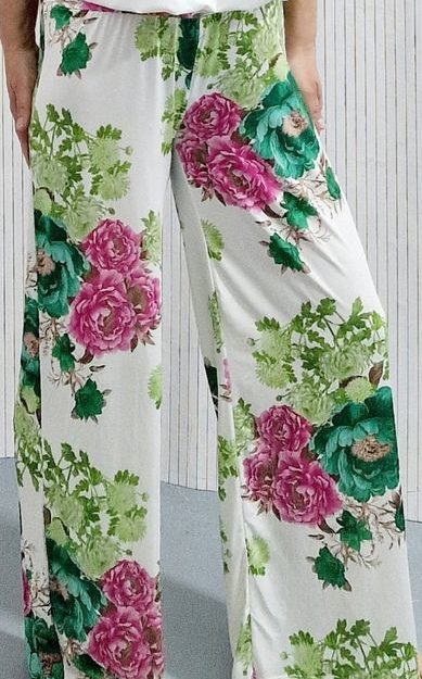 Null Knitter- Hose FLOWER