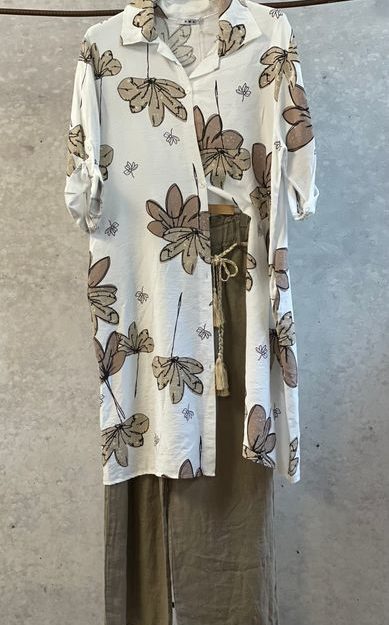 Blusen-Kleid FLOWER – Bild 4