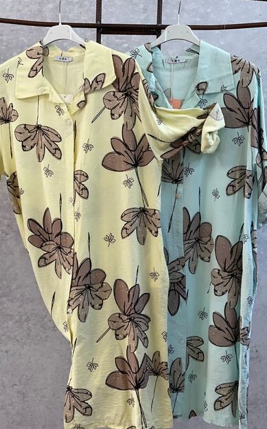 Blusen-Kleid FLOWER – Bild 2