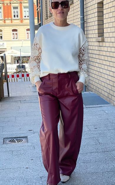 Ballonhose in Lederoptik – Bild 2