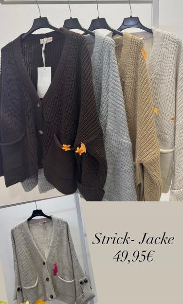 Strickjacke-Janker