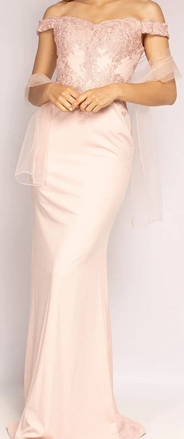 Zauberhaft-Festkleid Blush