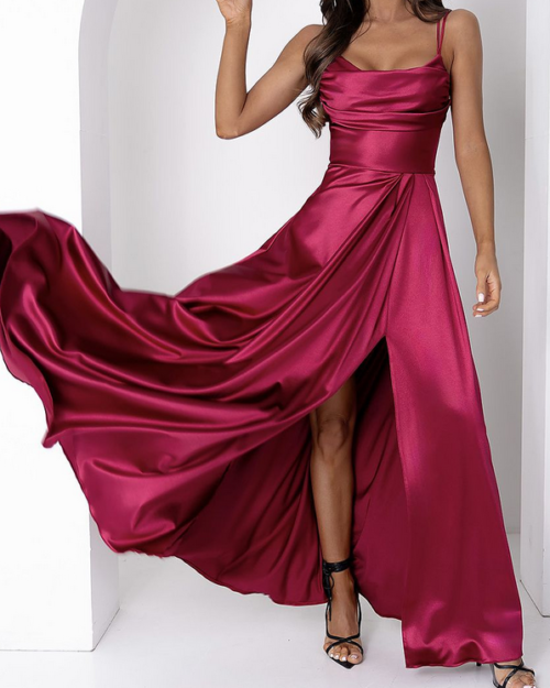 Zauberhaft-Festkleid Claret